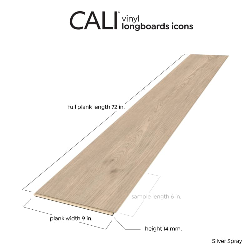 Silver Spray Longboards Icons Vinyl Flooring-2