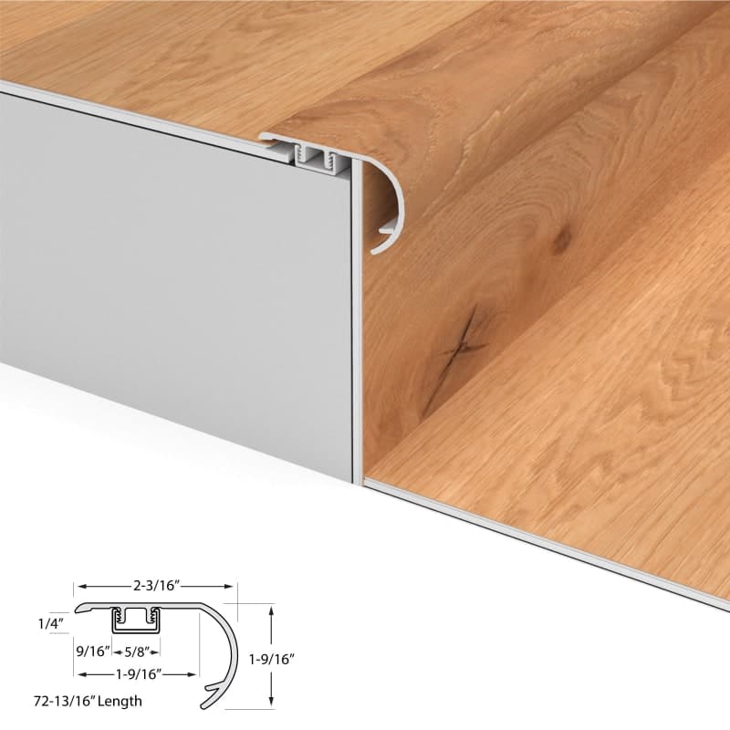 South Seas Cali Vinyl Stair Nosing Overlap