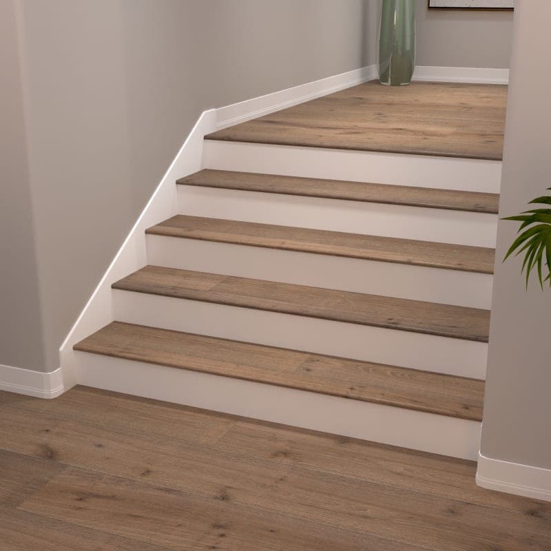 Carmel Valley Cali Hardwoods Stair Nosing Flush