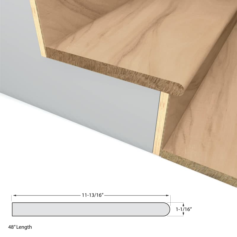 Clarified Acacia Stair Tread